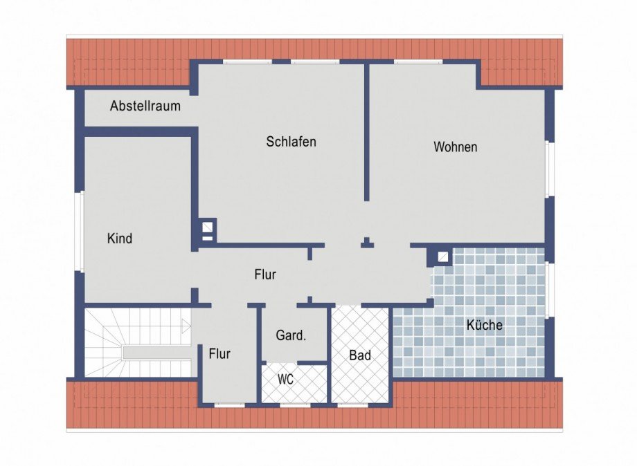 Dachgeschoss Mehrfamilienhaus Eislingen/Fils