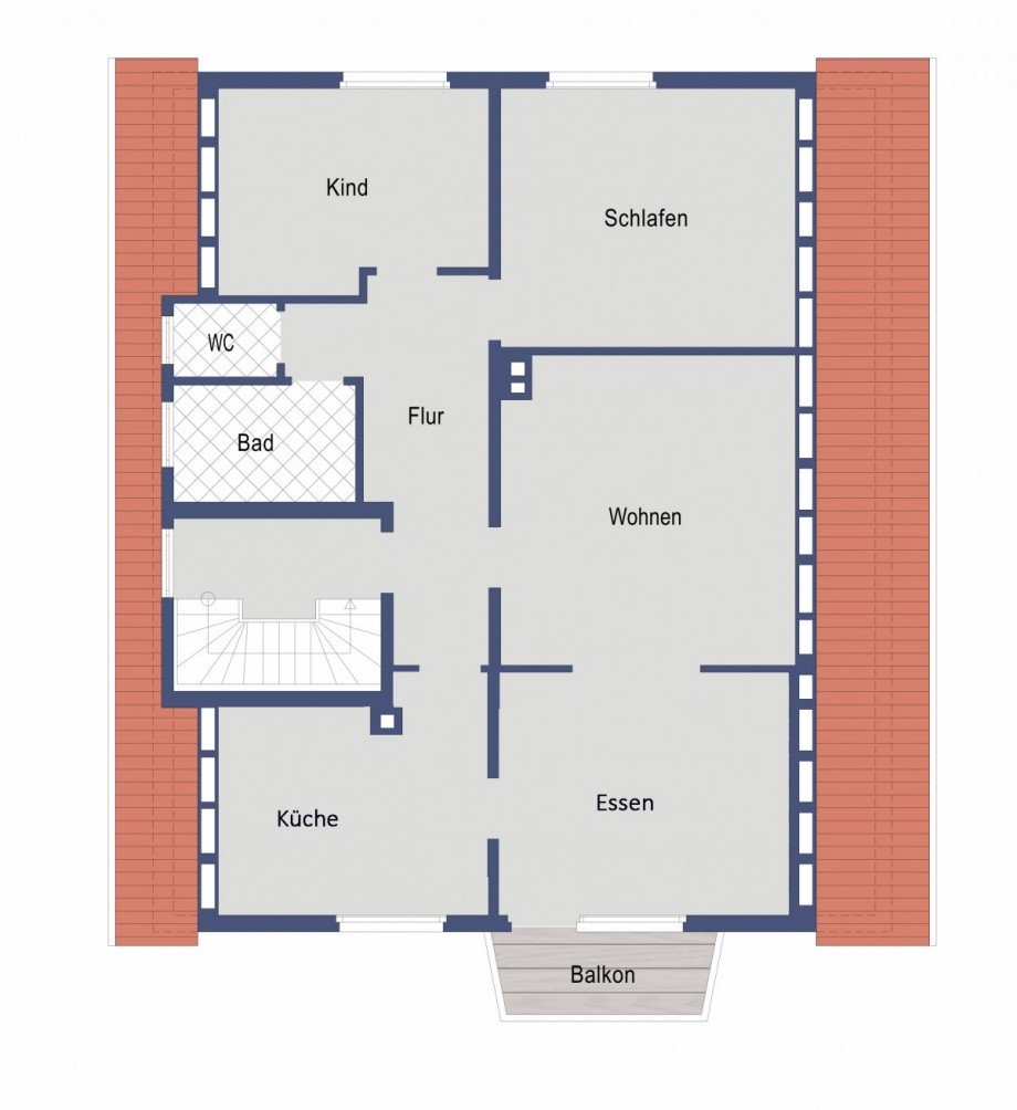 Dachgeschoss Zweifamilienhaus B�hmenkirch