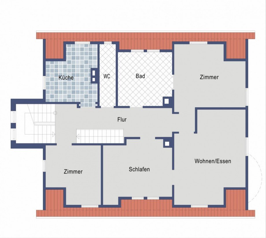Dachgeschoss Zweifamilienhaus Donzdorf