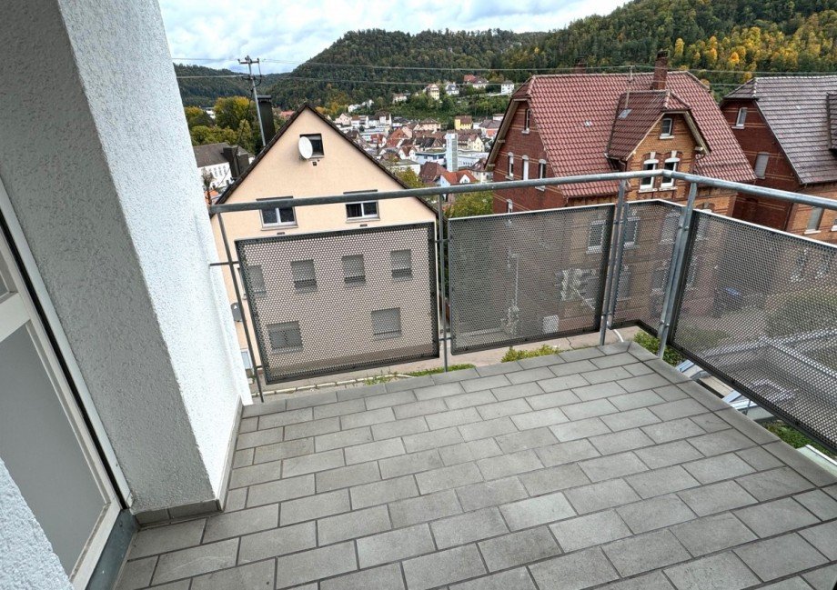 Balkon Etagenwohnung Geislingen an der Steige