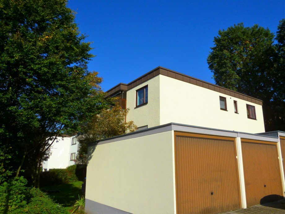 Ansicht mit Garage Etagenwohnung Salach