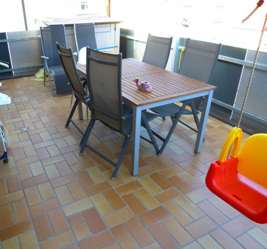 Terrasse im Obergeschoss Einfamilienhaus Eislingen
