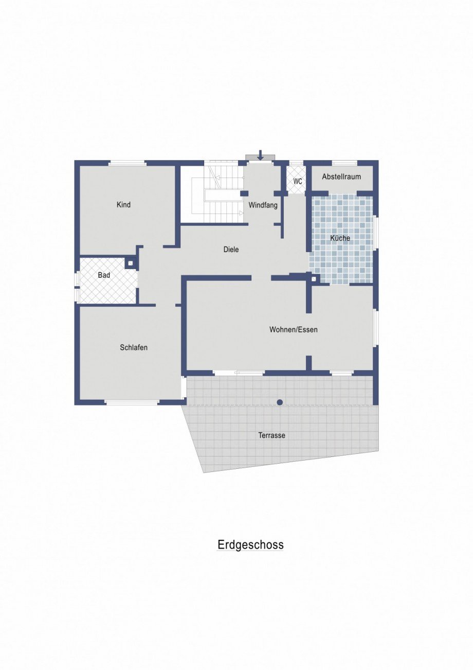 Grundriss Mehrfamilienhaus Ottenbach