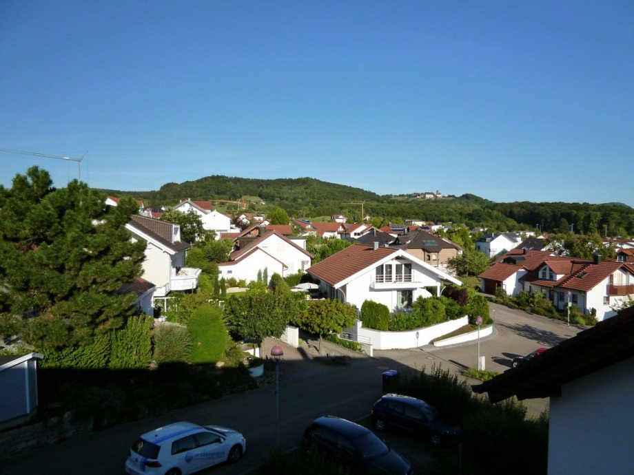 Ausblick auf Burg Staufeneck Dachgeschosswohnung Salach