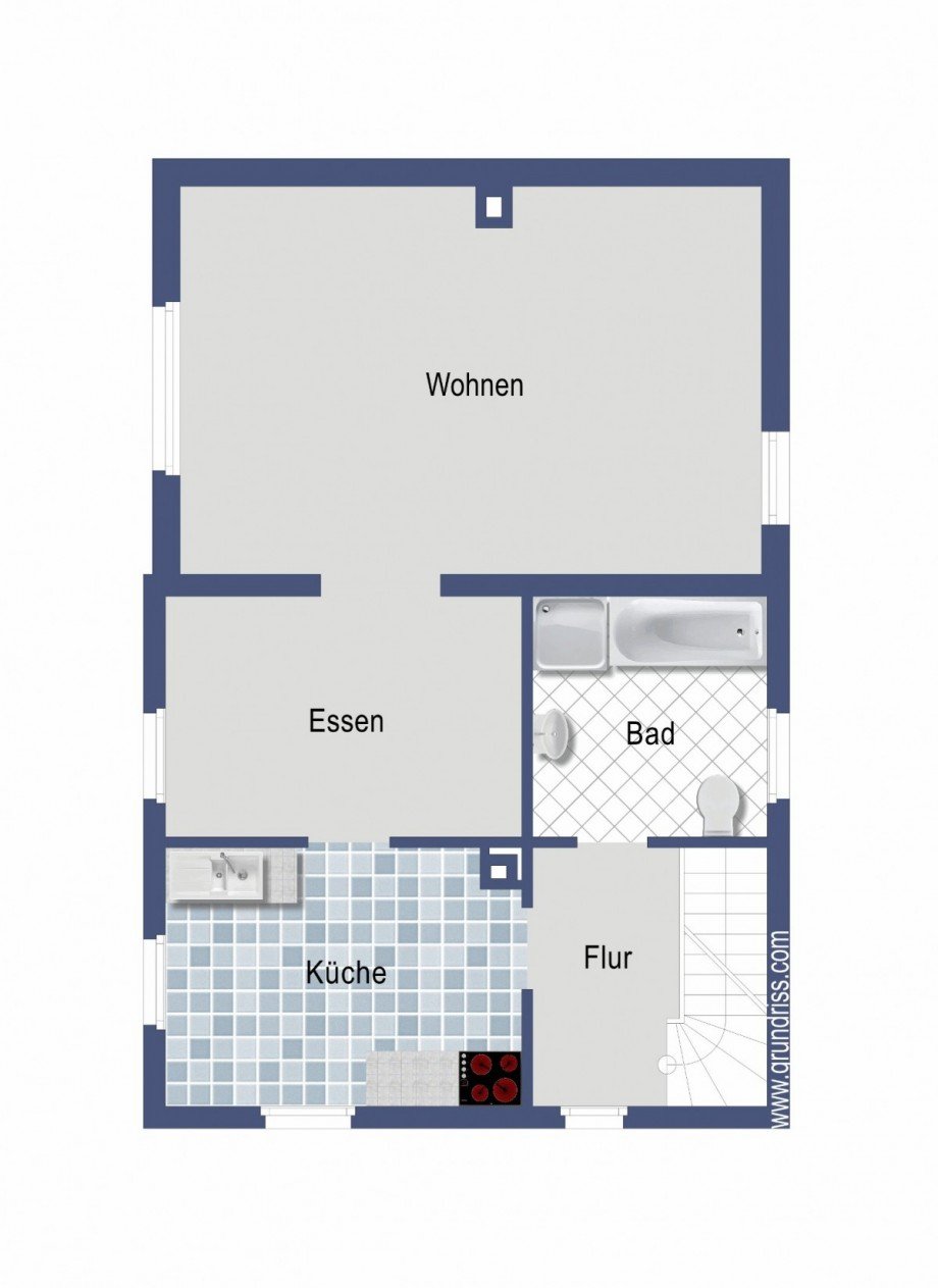 Erdgeschoss Einfamilienhaus G�ppingen-Hohenstaufen