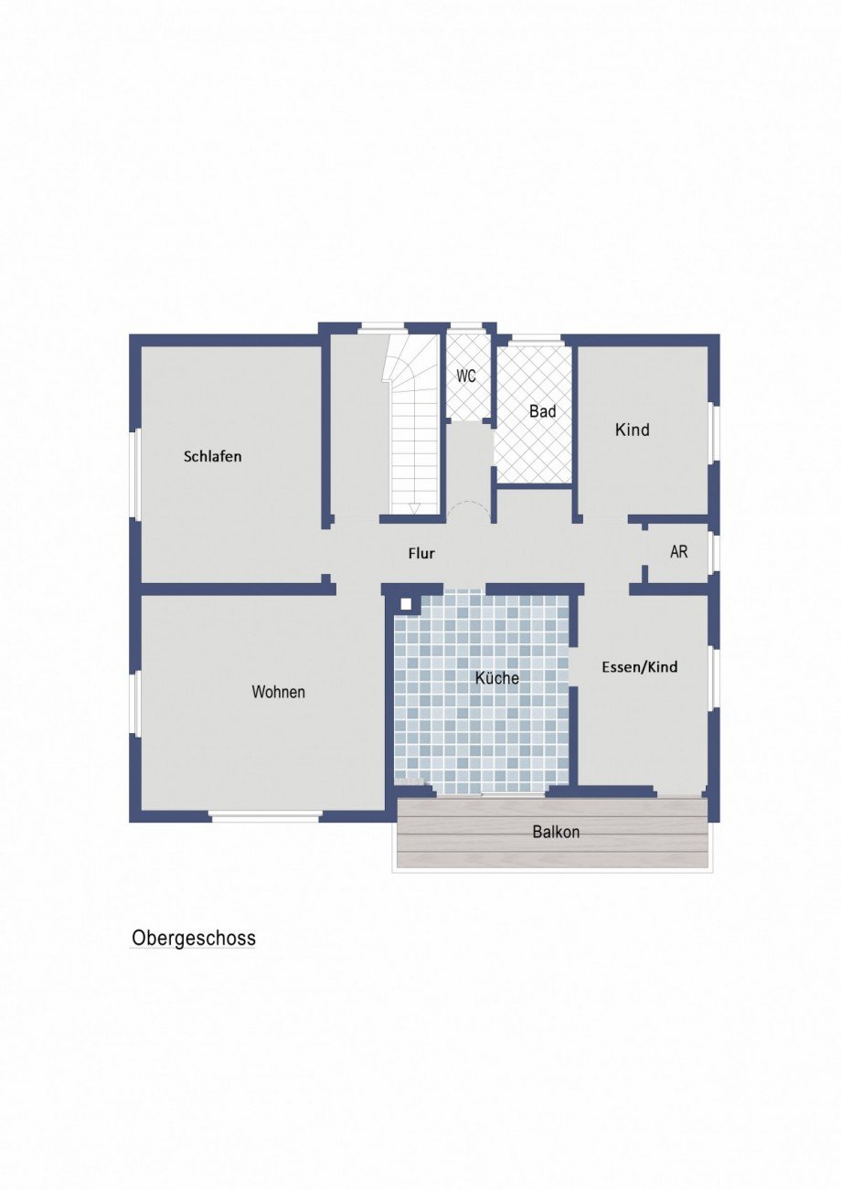 Obergeschoss Zweifamilienhaus Ottenbach