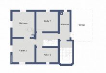 Untergeschoss Ein tolles Familienheim mit Garten!