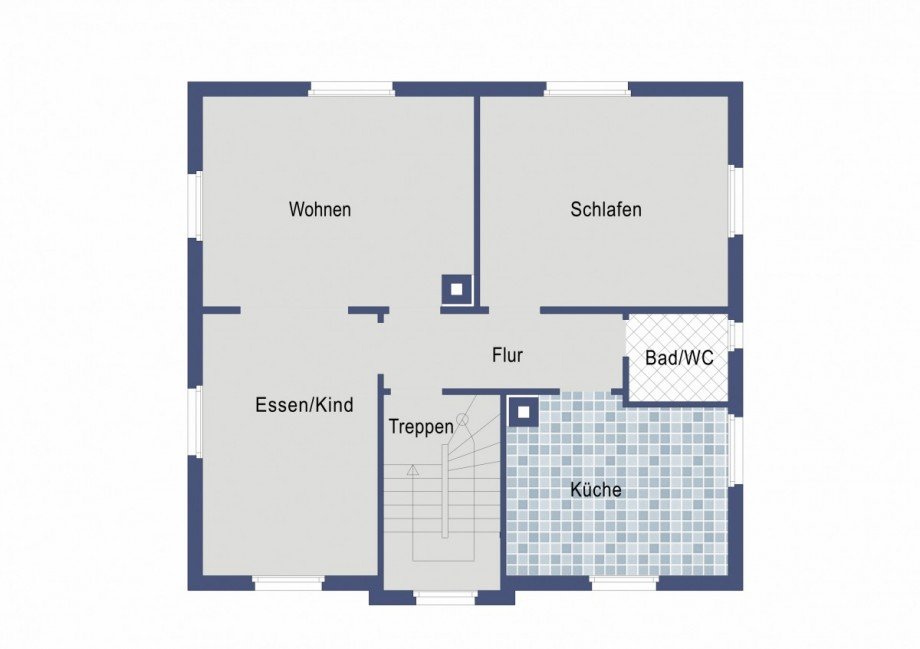 Obergeschoss Mehrfamilienhaus Salach