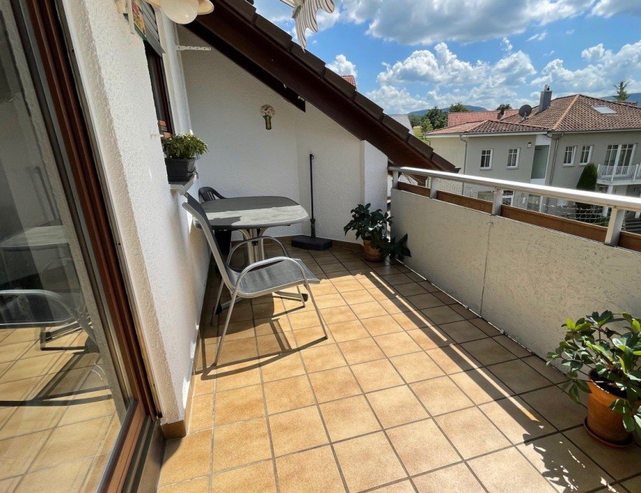 Loggia Dachgeschosswohnung Eislingen