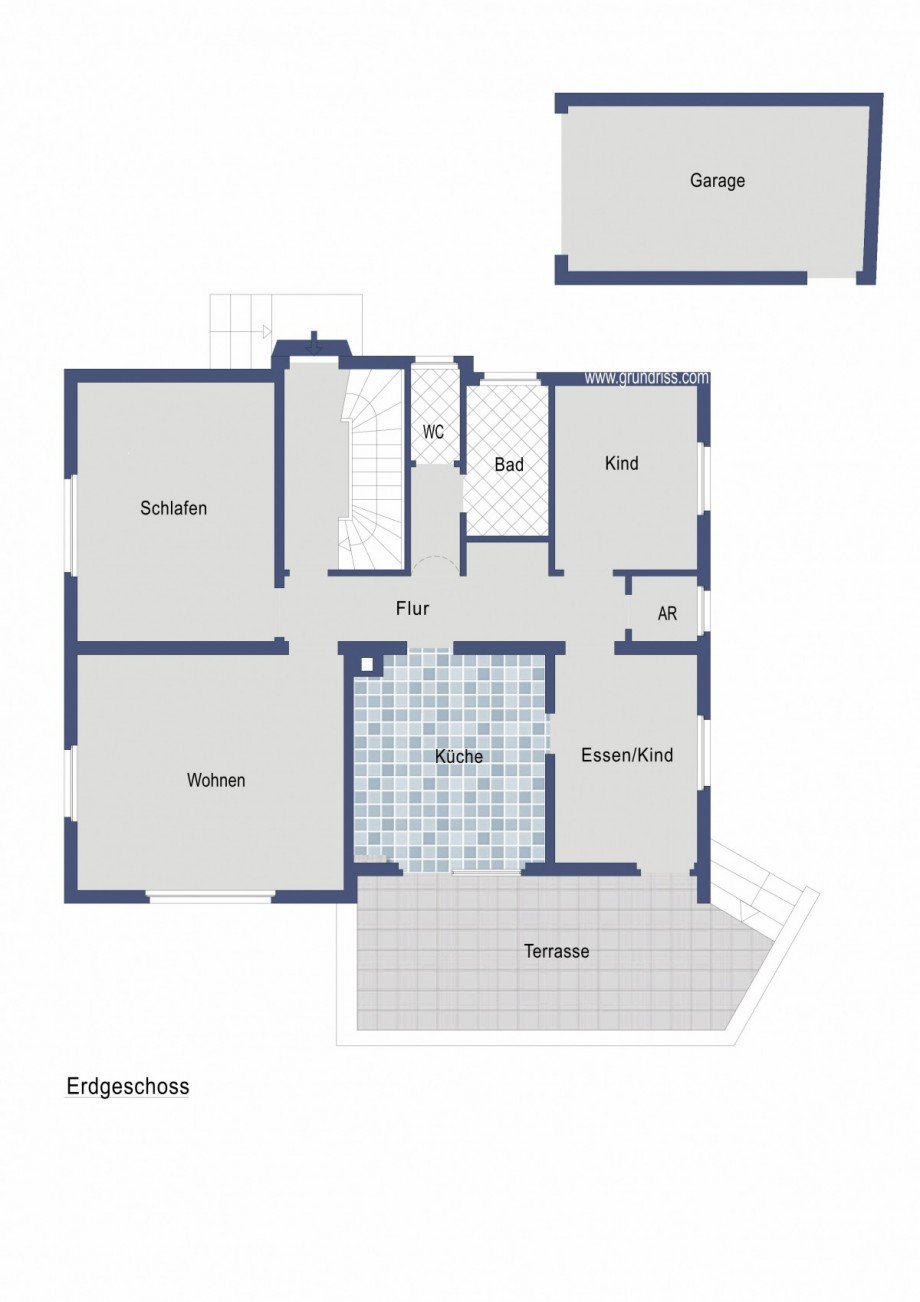 Erdgeschoss Zweifamilienhaus Ottenbach