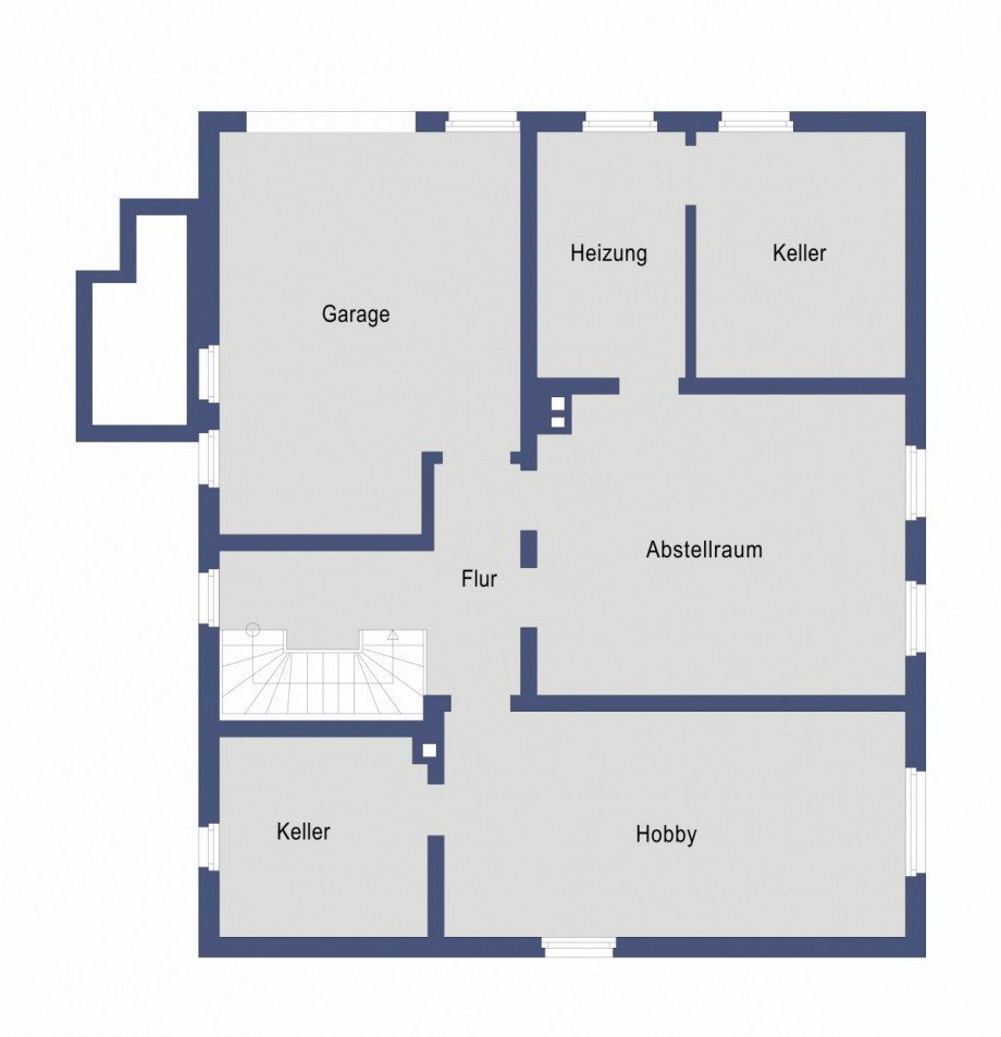 Untergeschoss Zweifamilienhaus B�hmenkirch