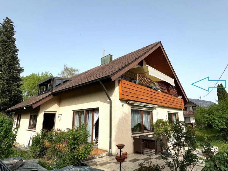 Ansicht S��en Dachgeschosswohnung Moderne 3-Zimmer-ETW mit Galerie, Garage und eigenem Gartenanteil!