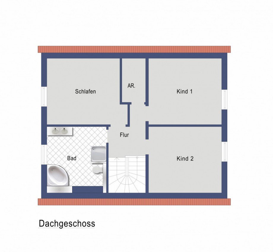 Dachgeschoss Einfamilienhaus Eislingen