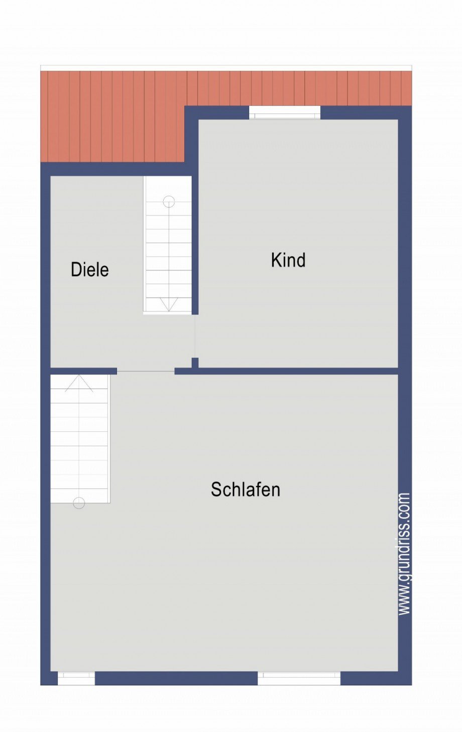 Dachgeschoss Reihenmittelhaus Salach