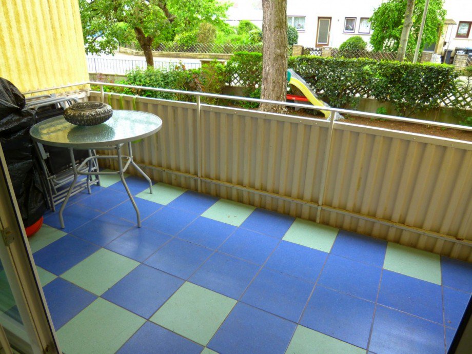 Balkon Erdgeschosswohnung Eislingen