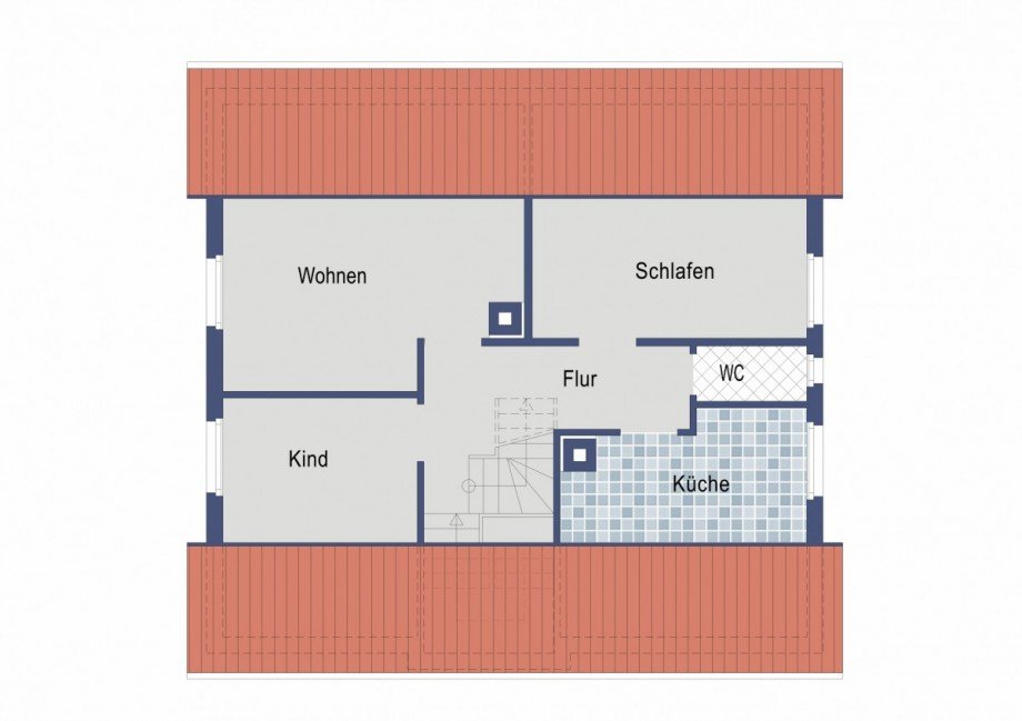 Dachgeschoss Mehrfamilienhaus Salach