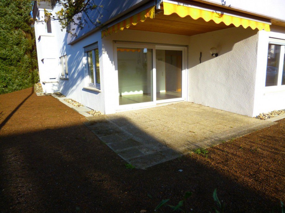Terrasse Gartengeschoss Zweifamilienhaus Salach