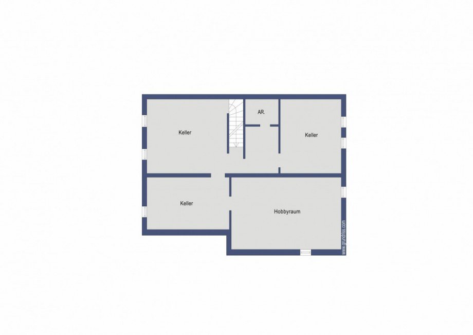 Untergeschoss Bungalow Rechberghausen