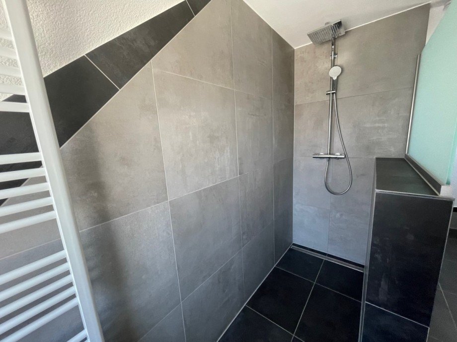 Dusche Dachgeschosswohnung Salach