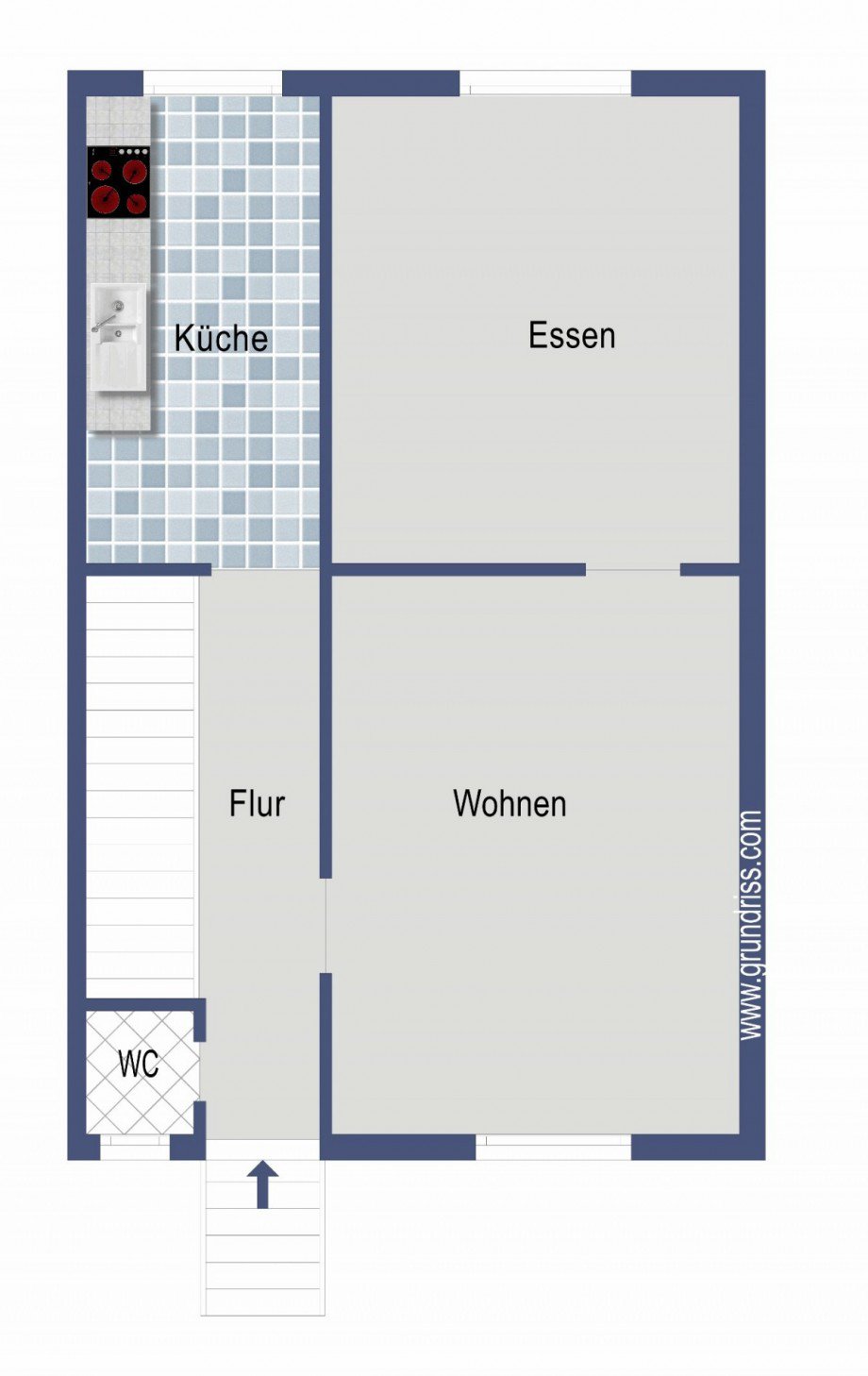 Erdgeschoss Reihenmittelhaus Salach