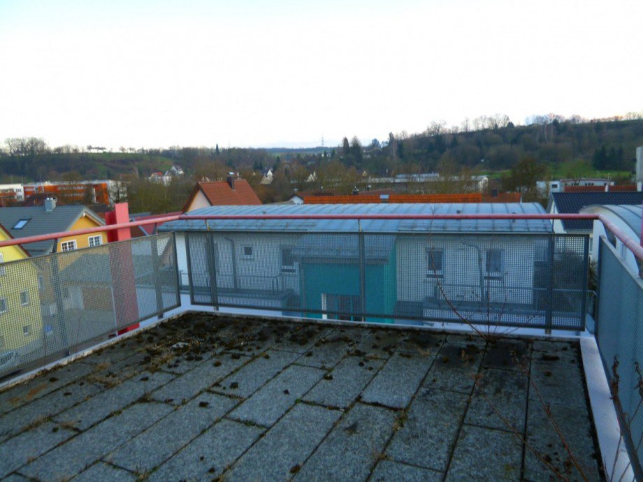 Balkon Dachgeschosswohnung Ebersbach